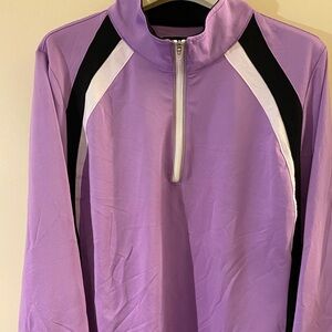 Women's Purple Long Sleeve Top